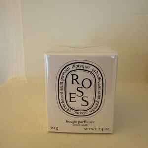 Diptyque White Scented Candle Box